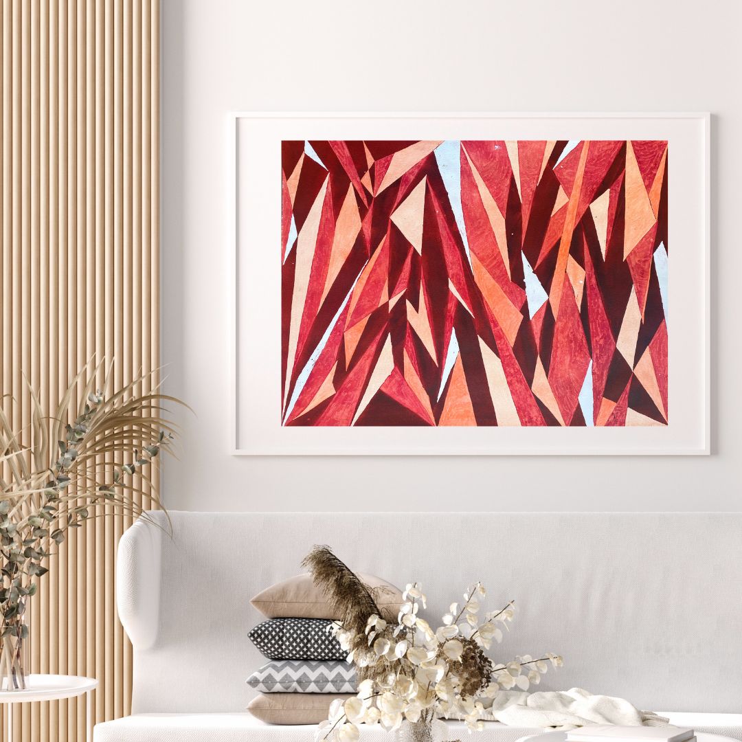 Anger 5, 22x30in, watercolor, unframed, 2024