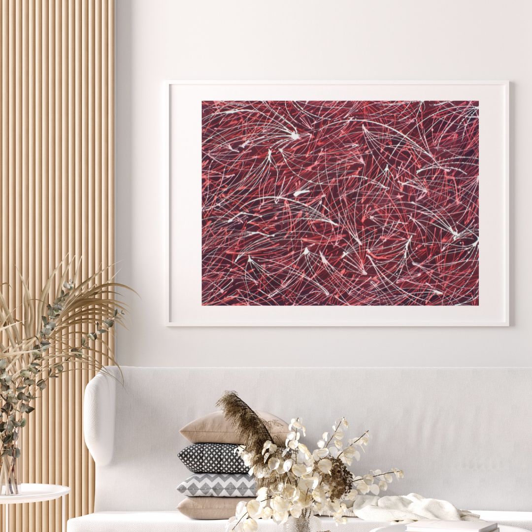 Catharsis 4, 22x30in, watercolor, unframed, 2024