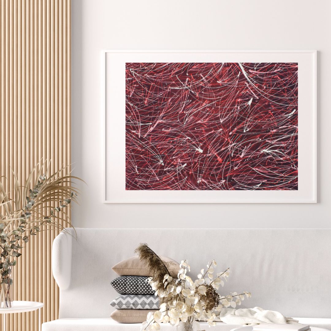 Catharsis 7, 22x30in, watercolor, unframed, 2024