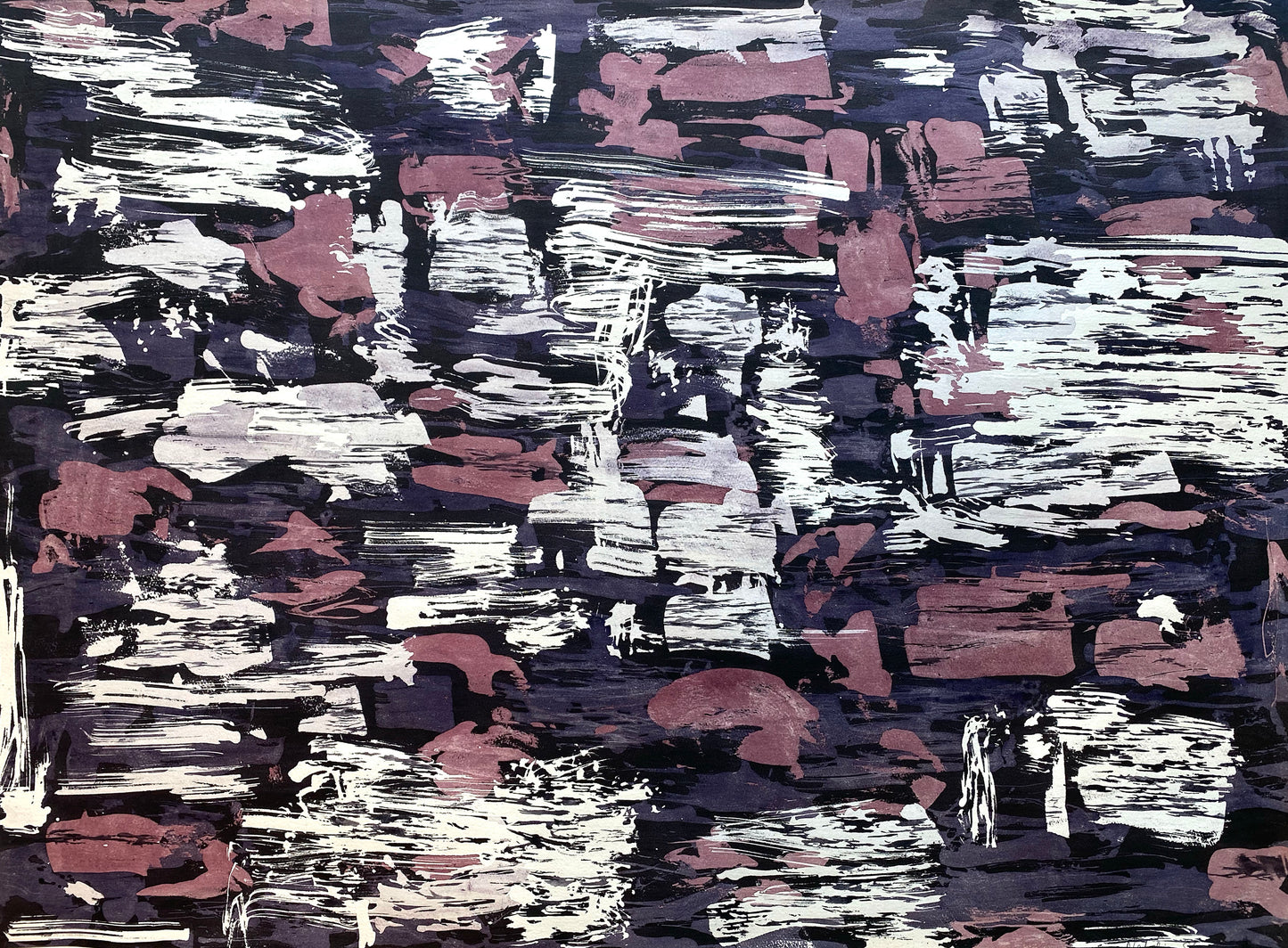 Depression 1, 22x30in, watercolor, unframed, 2020