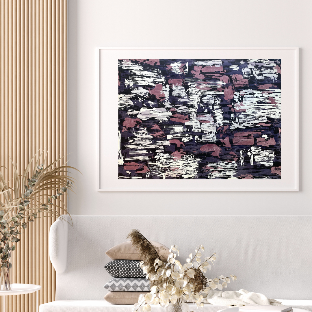 Depression 1, 22x30in, watercolor, unframed, 2020