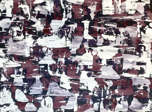 Depression 3, 22x30in, watercolor, unframed, 2020