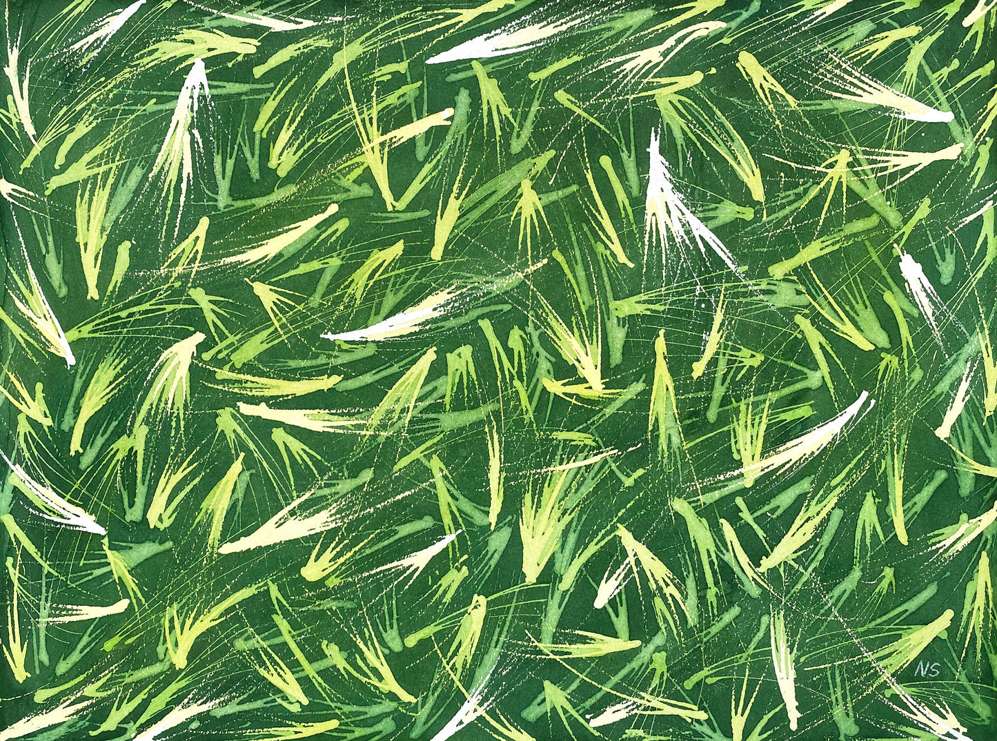 Let it go, 14×18in, watercolor, 2020