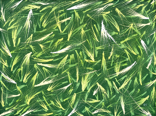 Let it go, 14×18in, watercolor, 2020