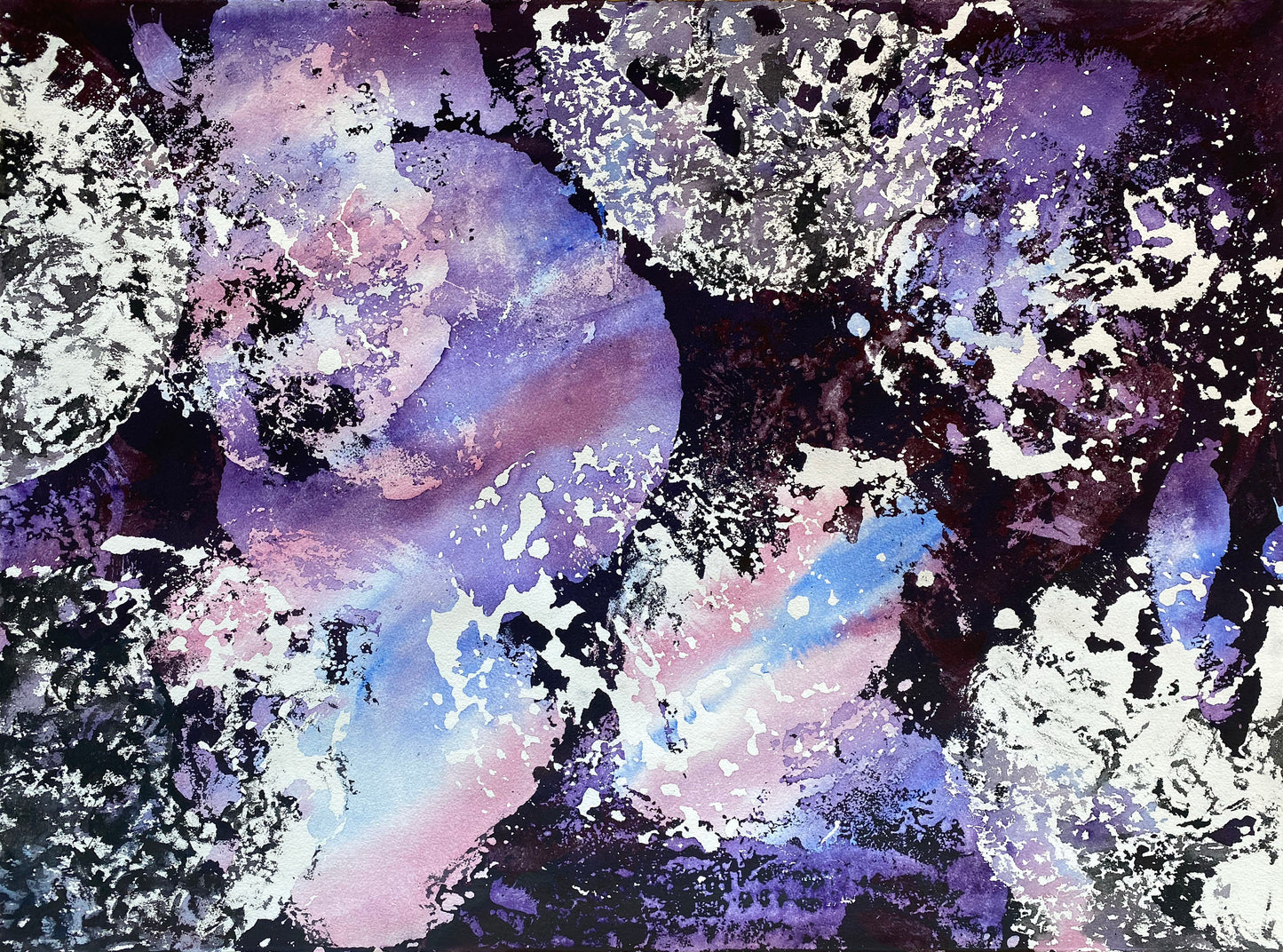 New Hope 5, 22x30in, watercolor, unframed, 2021