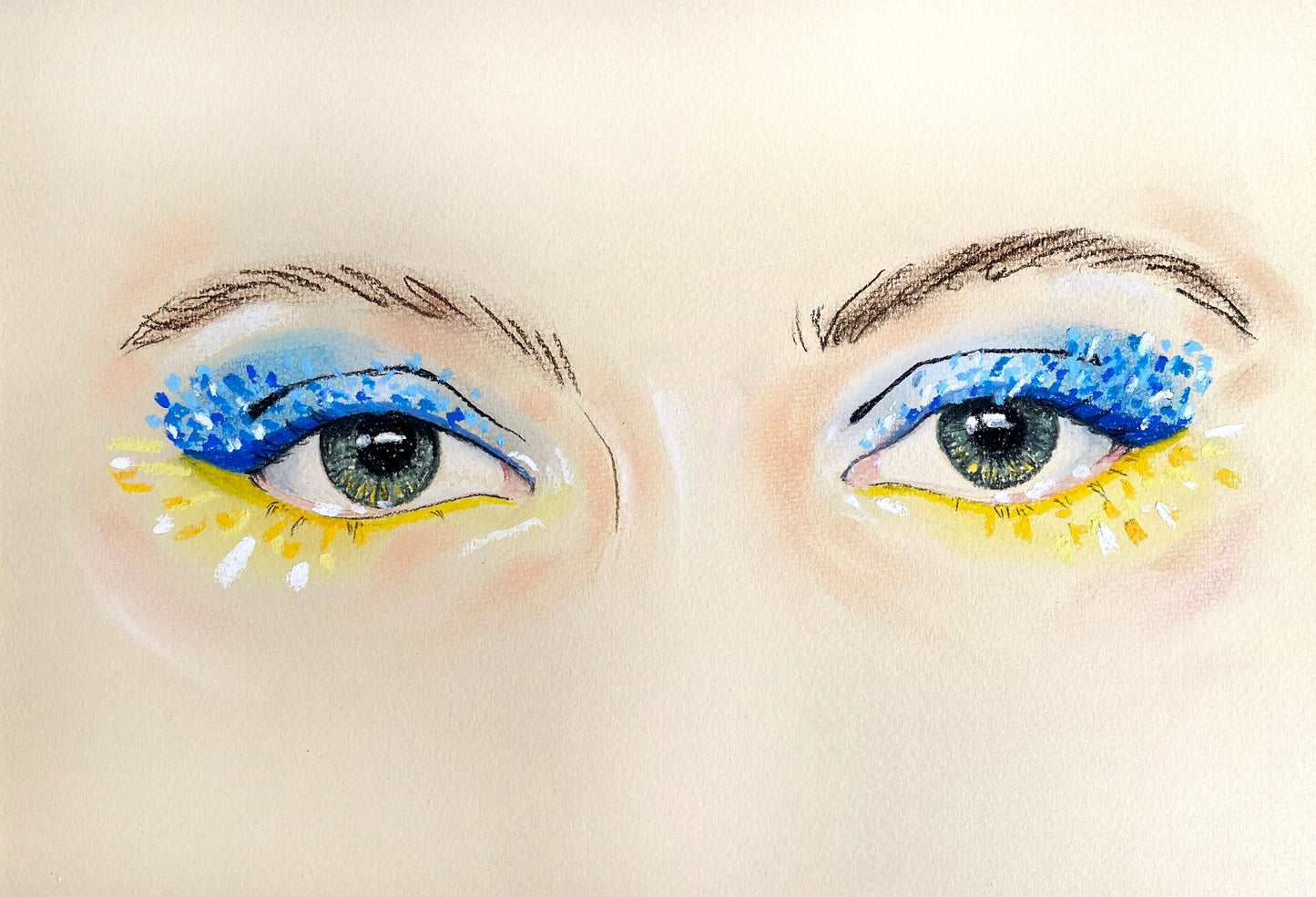 Volia, 8X12, soft pastel, framed, 2020