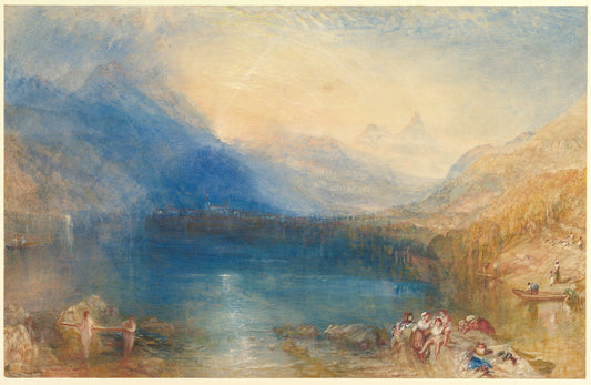Lake of Zug by J.M.W. Turner (watercolor)